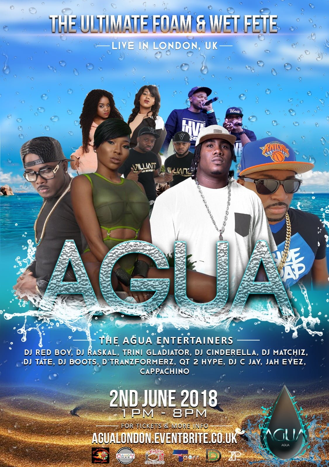 Agua: The Ultimate Foam & Wet Fete