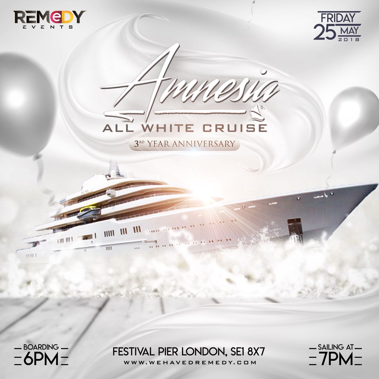 Amnesia: All White Cruise