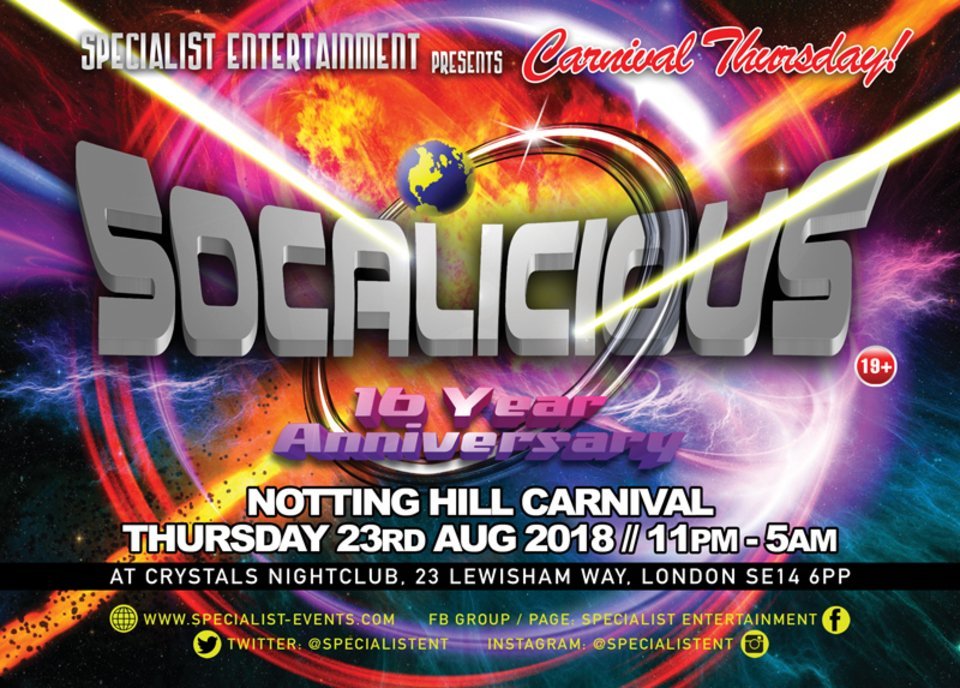 Socalicious – The 16 Year Anniversary