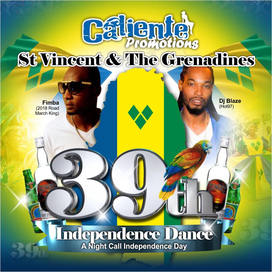 Soca Events - St Vincent & The Grenadines 39th Independence Dance