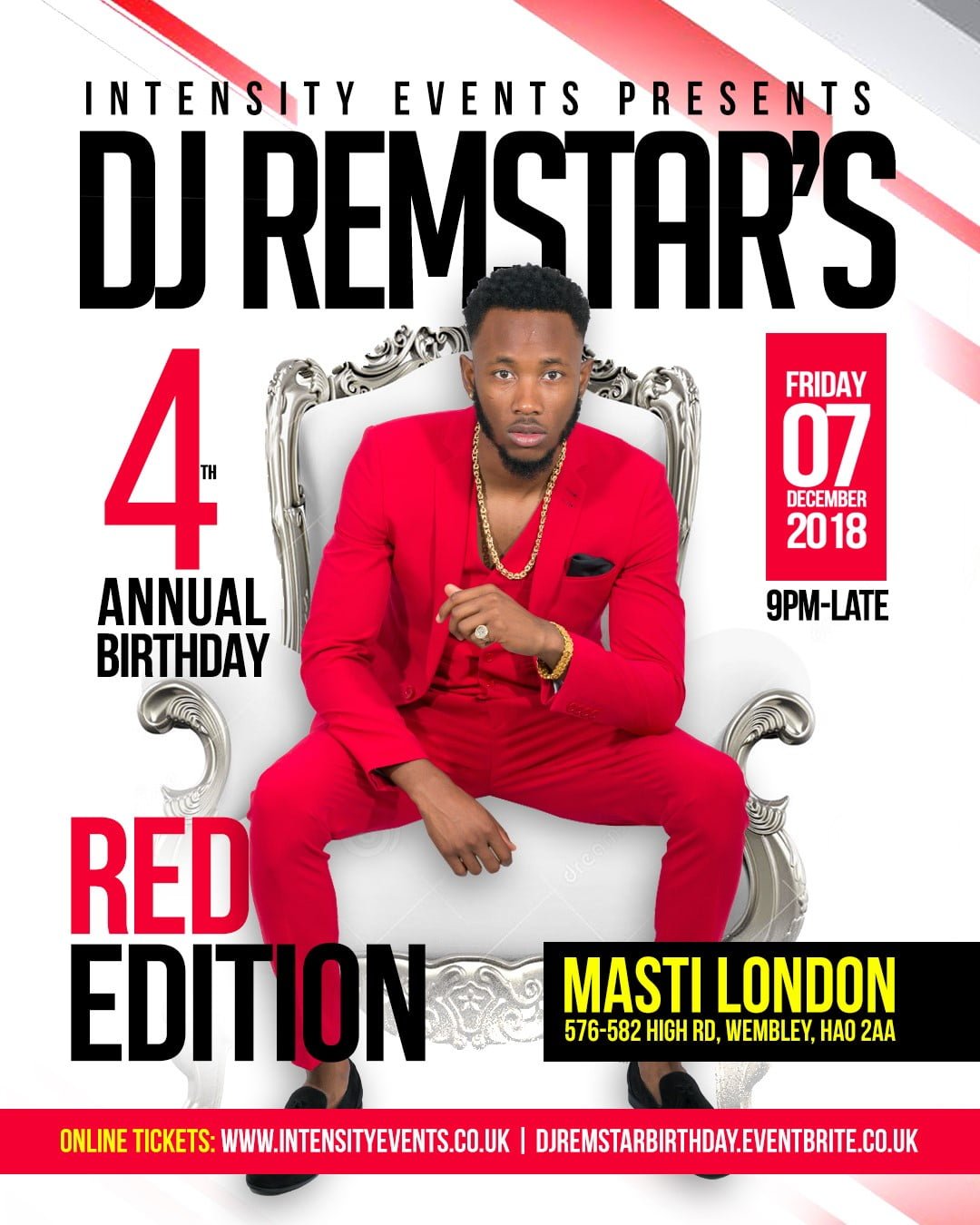 DJ Remstar’s 4th Annual Birthday Celebration