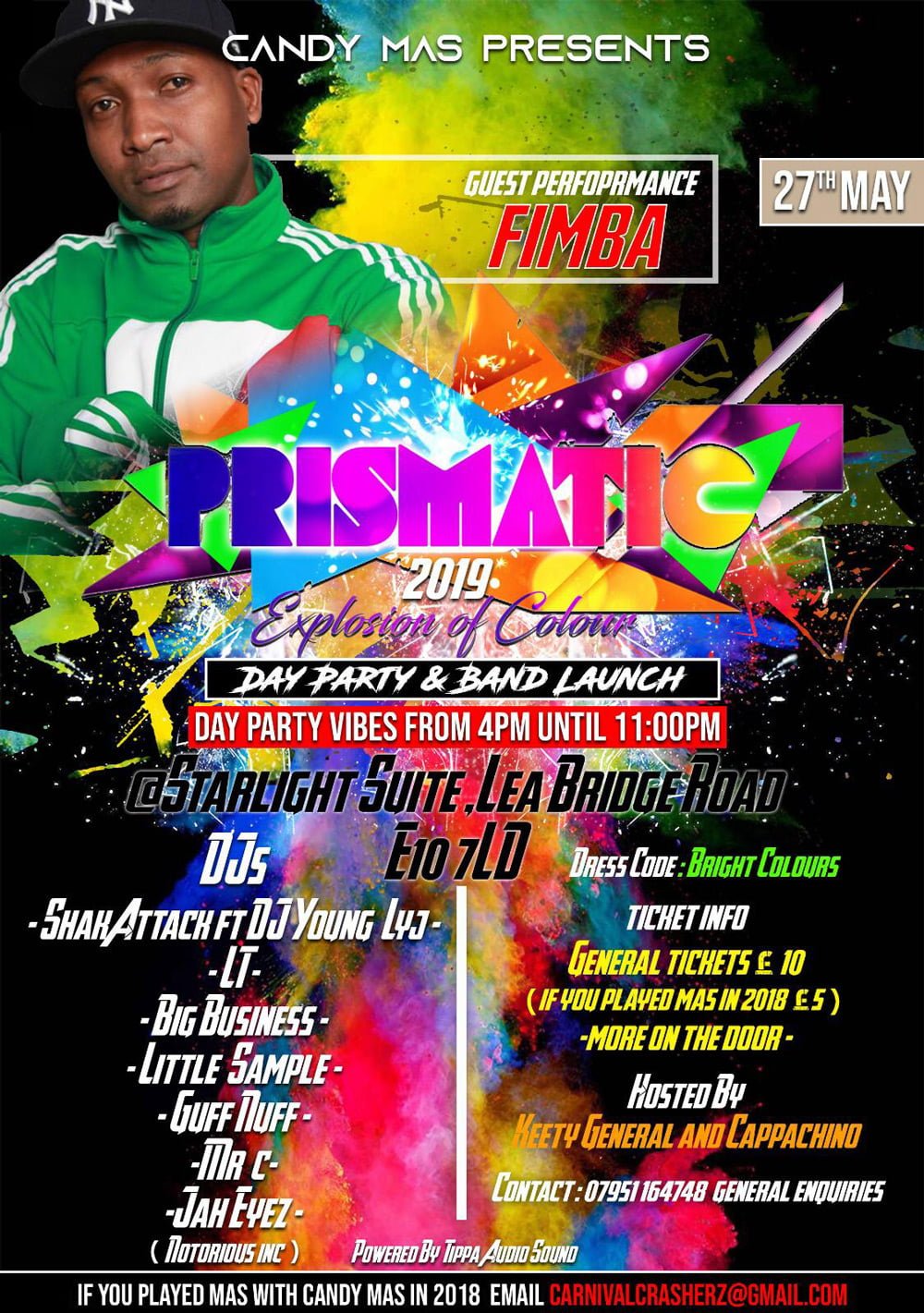 Candy Mas Prismatic 2019 Explosion of Colour