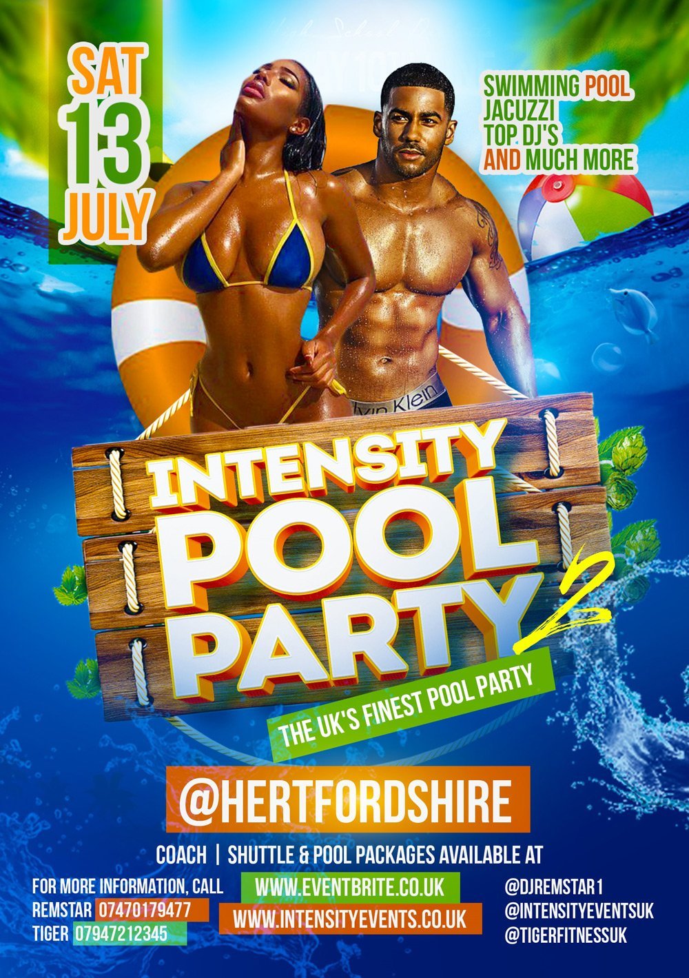 Intensity Pool Party