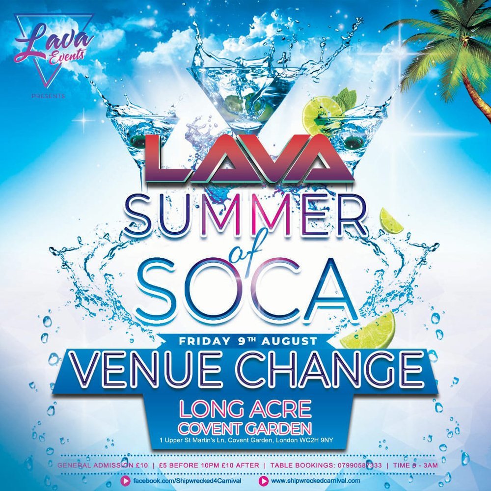 LAVA – Summer Of Soca