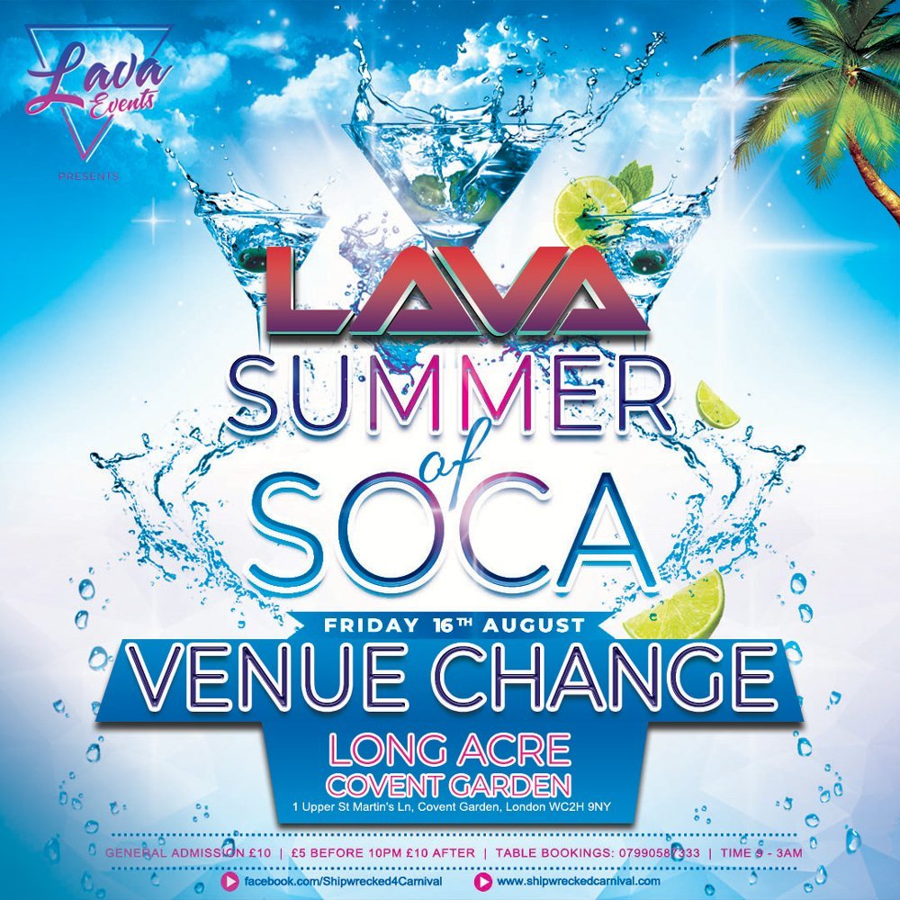 LAVA – Summer Of Soca