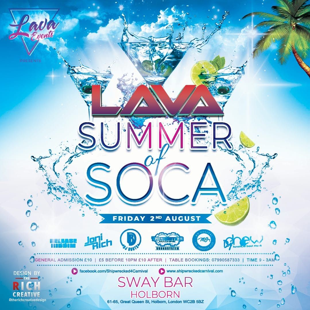 LAVA – Summer Of Soca