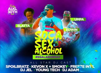 Soca Sex & Alcohol Labor Day 2019