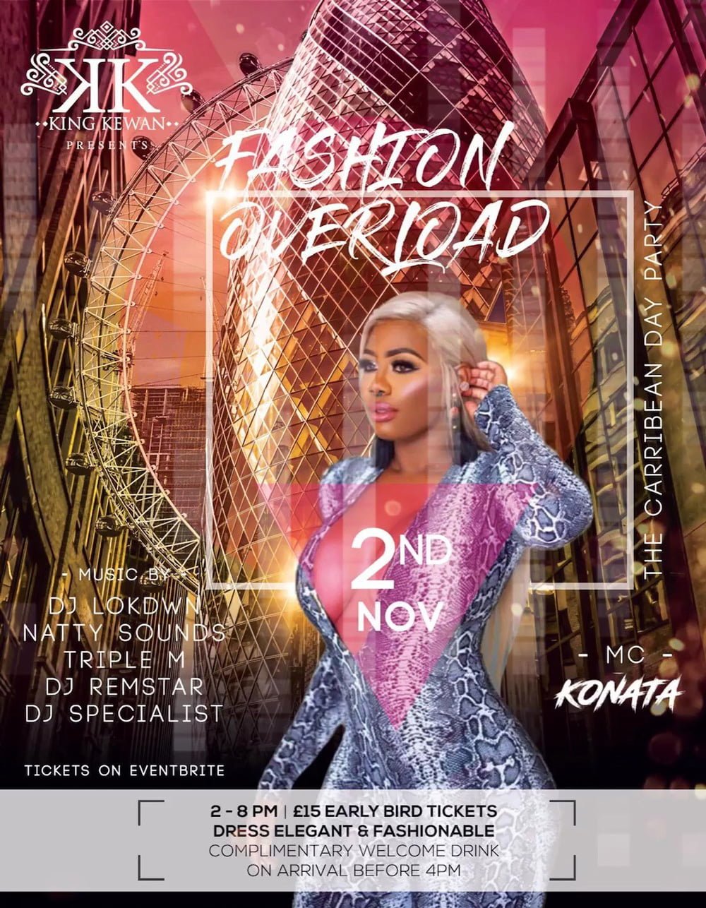 Fashion Overload – The Caribbean Day Party