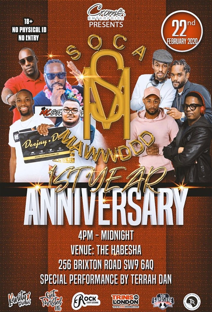 Soca Mawwddd – 1st Year Anniversary