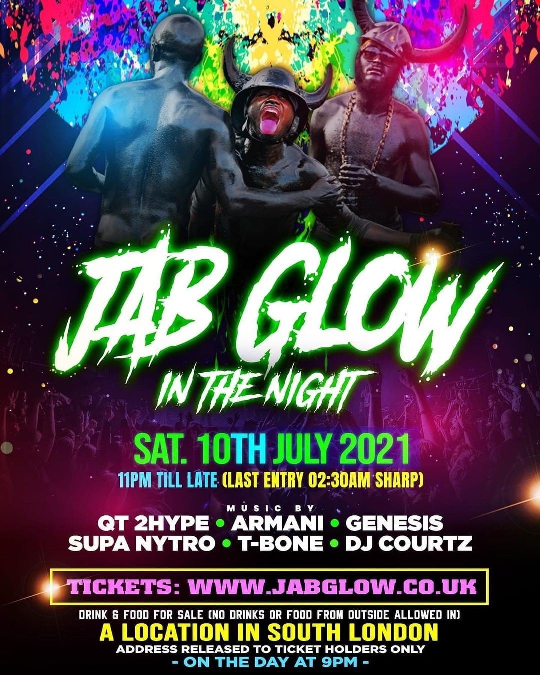 Jab Glow In The Night