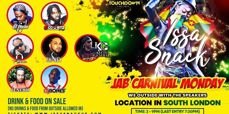 Issa Snack – Jab Carnival Monday