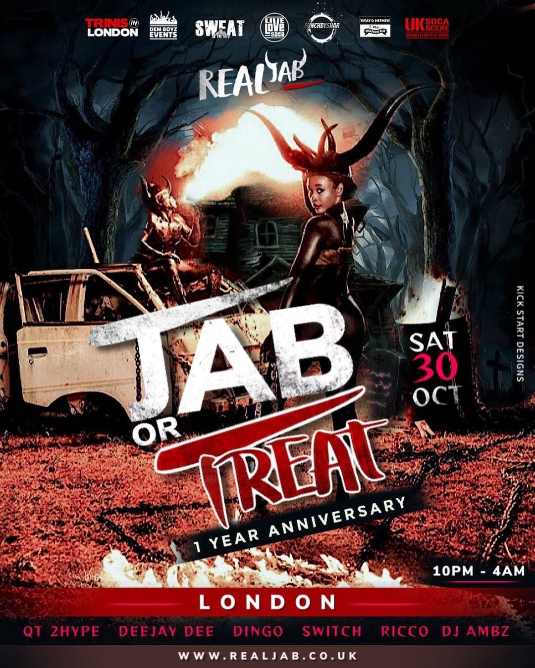 Jab Or Treat – 1 Year Anniversary