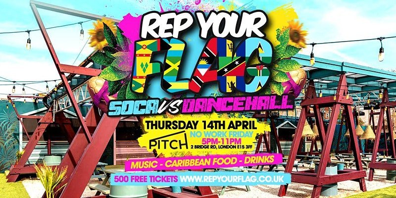 Rep Your Flag – Soca vs Dancehall – Summer Day Party