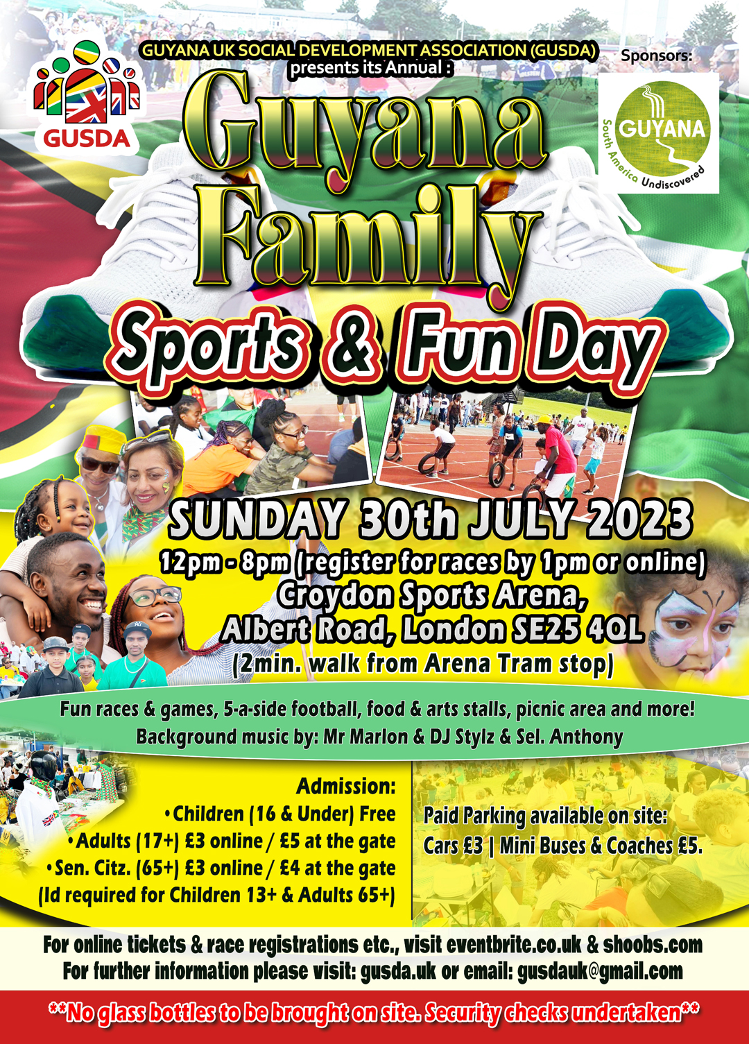 Soca Events Guyana Family Sports & Fun Day