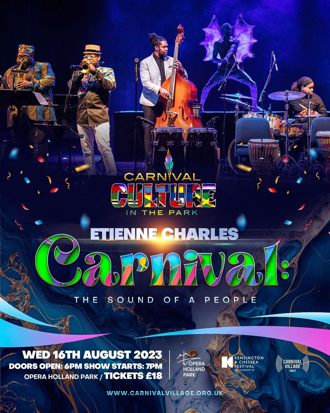 Soca Events - Carnival Culture In The Park -Etienne Charles Carnival