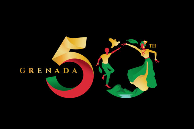 Grenada Launches Website For 50th Independence Anniversary Soca News   Grenada 50th Independence Logo 630x420 