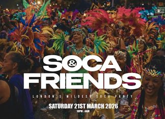 Soca & Friends – London’s Wildest Soca Party