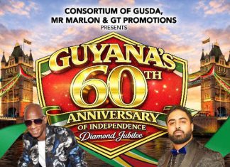 Guyana 60th Anniversary of Independence – Diamond Jubilee