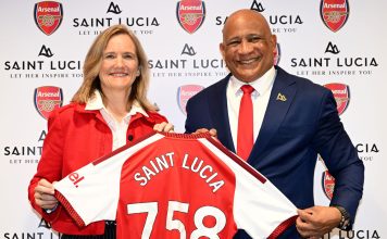 Saint Lucia links with Arsenal in major tourism push